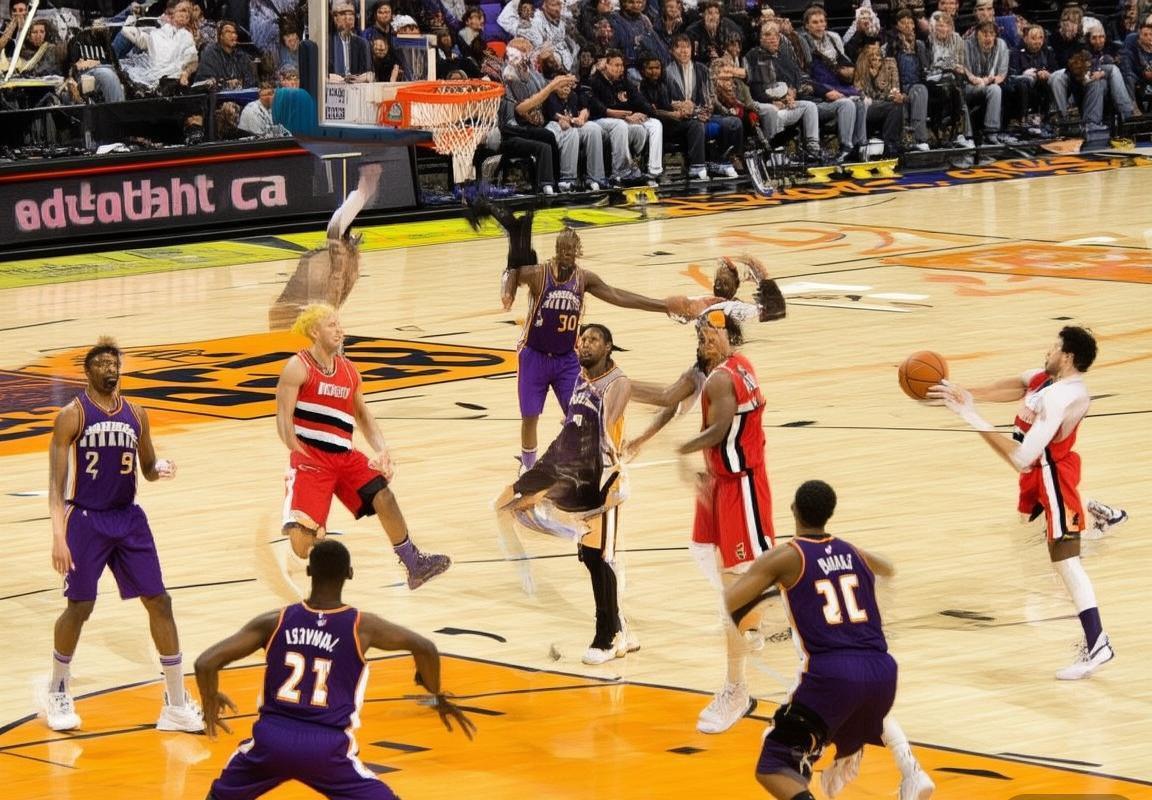 NBA焦点对决：爵士VS开拓者，季后赛门票争夺战一触即发(图2)